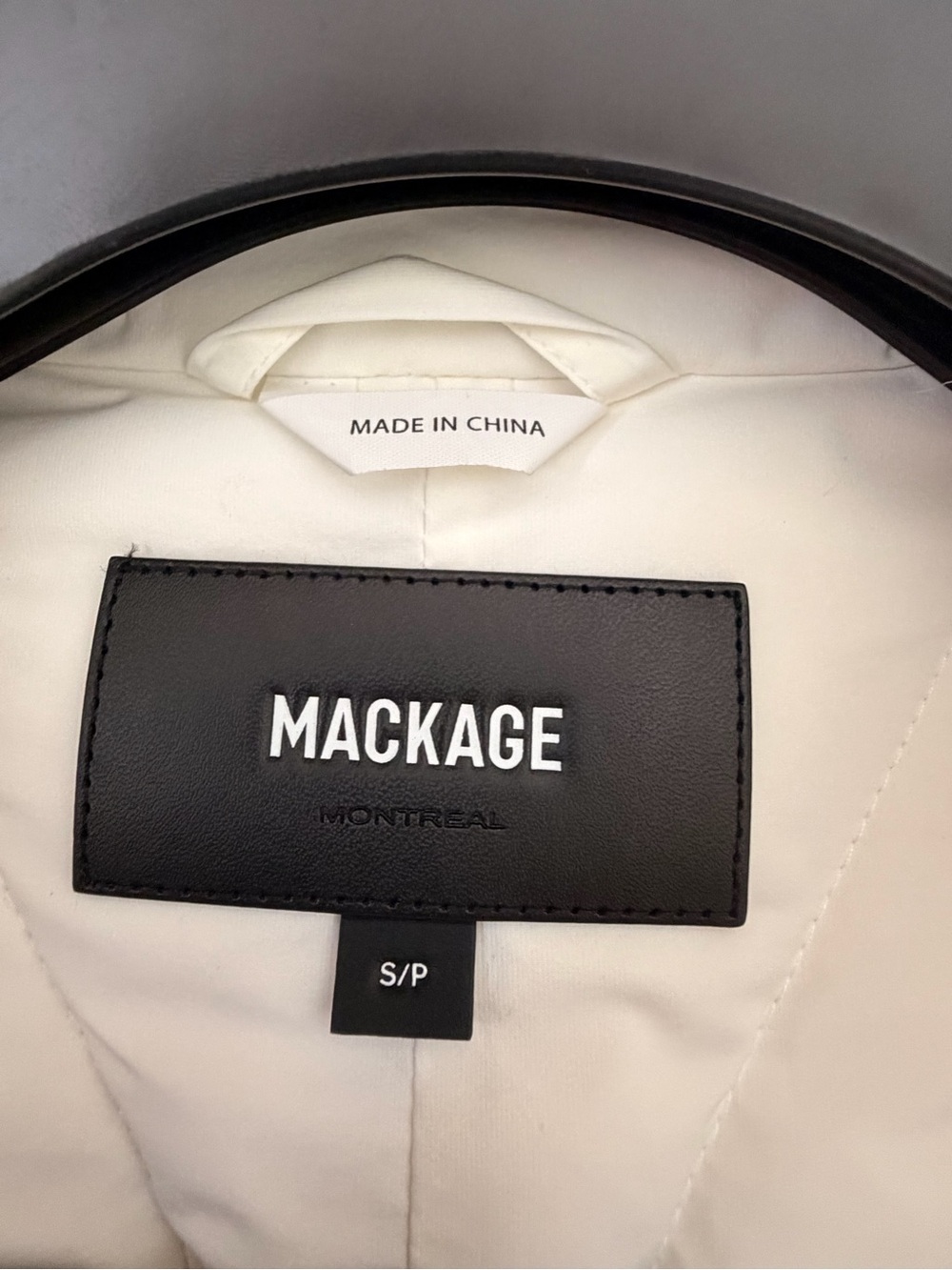 Mackage Ivory Quilted Down Jacket - Picture 4 of 9
